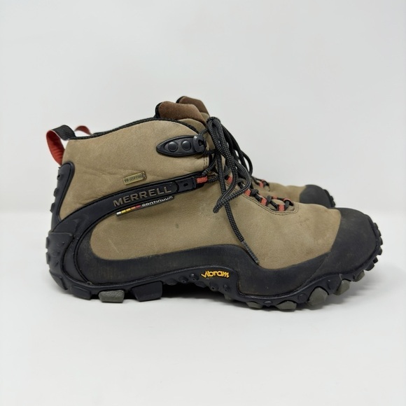 Merrell Chameleon Leather Wrap Waterproof Mid Boots - Picture 1 of 8